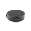 Picture of IC Realtime Indoor/Outdoor Black Junction Box. Conduit Threa