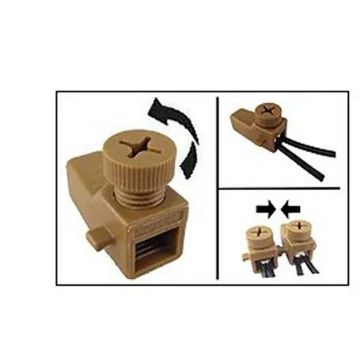 Picture of Q-Loc Connectors for lighting and audio (Bag of 100)