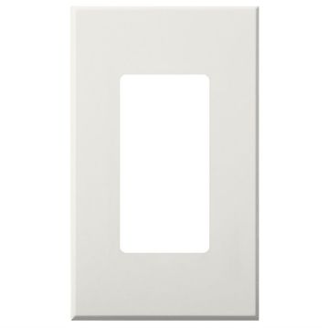 Picture of Lutron Nova 1-Gang Screwless Wallplate(white)