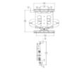 Picture of Chief Large Flat Panel Swing Arm Wall Display Mount (25" Ext