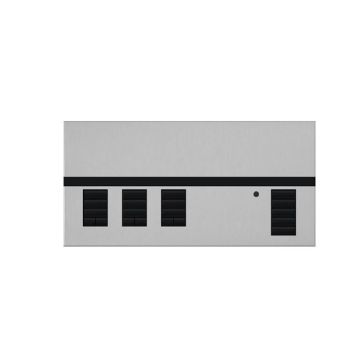 Picture of Lutron GRAFIK Eye QS Wireless 3-Shade Faceplate Kit