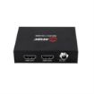 Picture of Red Atom HDMI 2.0 1x2 Splitter w/ Scaling, EDID, HDCP 2.2