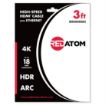 Picture of Red Atom 3' High-Speed HDMI 4K Cable with Ethernet