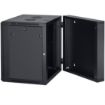 Picture of Red Atom 12U Enclosed Locking Rack Swing Out Wall Mount(V2)