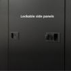 Picture of Red Atom 27U Enclosed Locking Rack with Active Cooling(V2)