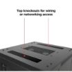 Picture of Red Atom 27U Enclosed Locking Rack with Active Cooling(V2)