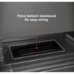 Picture of Red Atom 27U Enclosed Locking Rack with Active Cooling(V2)