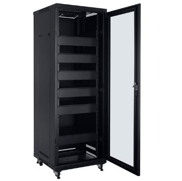 Picture of Red Atom 35U Enclosed Locking Rack with Active Cooling(V2)