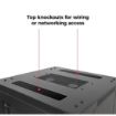 Picture of Red Atom 35U Enclosed Locking Rack with Active Cooling(V2)