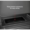 Picture of Red Atom 35U Enclosed Locking Rack with Active Cooling(V2)
