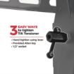 Picture of Red Atom 37"-90" Tilt Open Wall Mount Post Leveling Adjustable