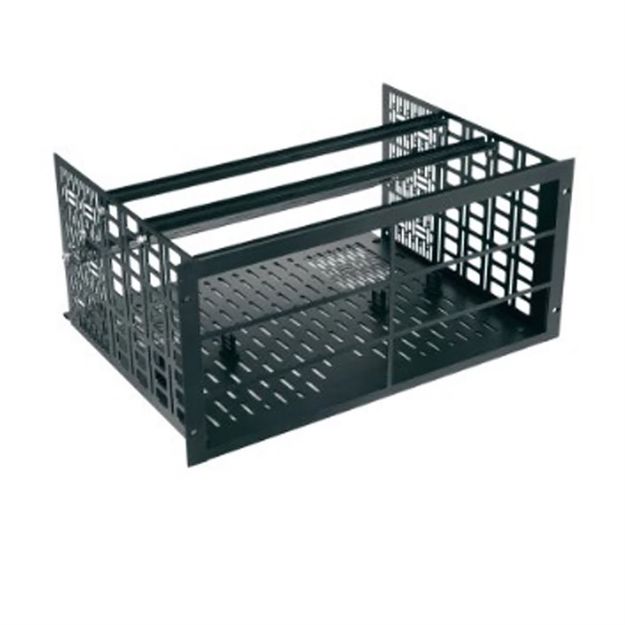 Picture of Middle Atlantic 5 RU Anodized Custom Shelf For (6) Sonos Amps,