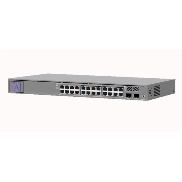 Picture of Alta Labs 24 Port, Layer 2, 240W POE Enterprise Network Switch