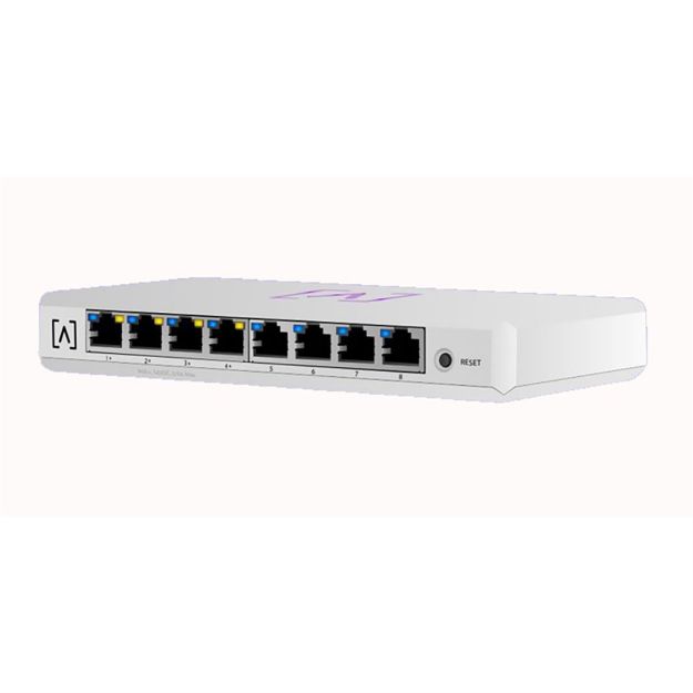 Picture of Alta Labs 8 Port, Layer 2, 60W POE Enterprise Network Switch