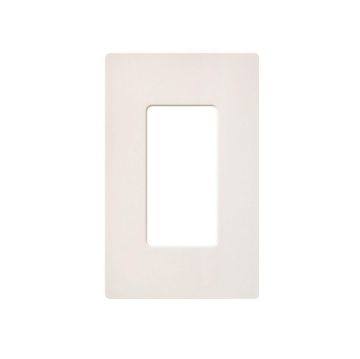 Picture of Lutron Claro 1-Gang Satin Wall Plate (biscuit)