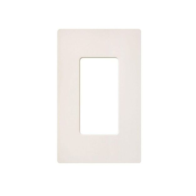 Picture of Lutron Claro 1-Gang Satin Wall Plate (biscuit)