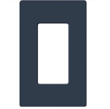 Picture of Lutron Claro 1-Gang Satin Wall Plate (deep sea)