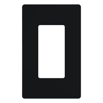 Picture of Lutron Claro 1-Gang Satin Wall Plate (Midnight)