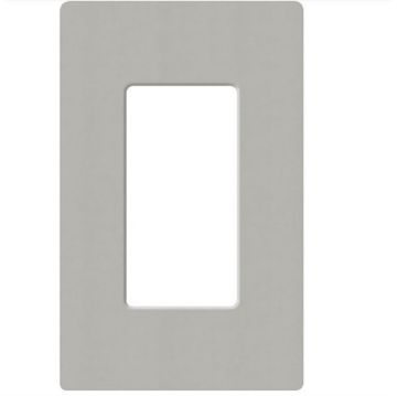 Picture of Lutron Claro 1-Gang Satin Wall Plate (pebble)