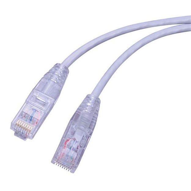 Picture of Vanco Ethernet Patch Cable Super Slim Cat 6 5' (Gray)