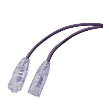Picture of Vanco Ethernet Patch Cable Super Slim Cat 6 5' (Purple)
