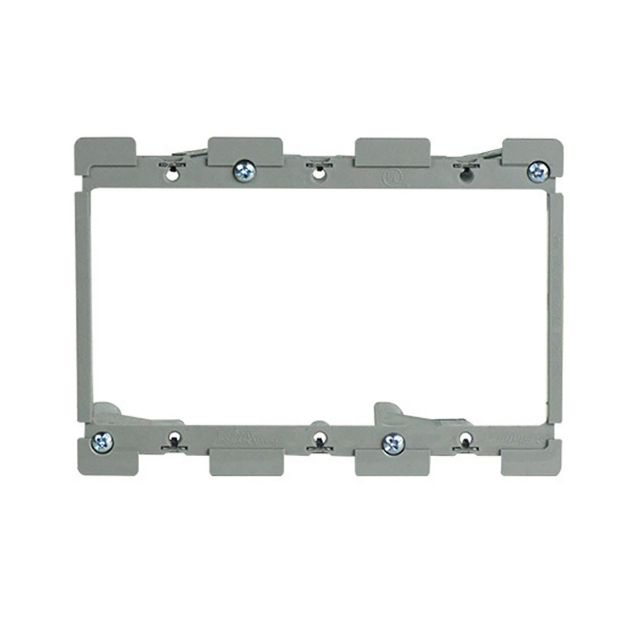 Picture of On-Q 3-Gang Low Voltage Old Work Mounting Bracket with Quick