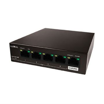 Picture of Luxul 4 Port Unmanaged POE+ Switch