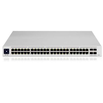 Picture of USW-Pro-48-POE UniFi 48-Port 802.3bt PoE L3 Switch