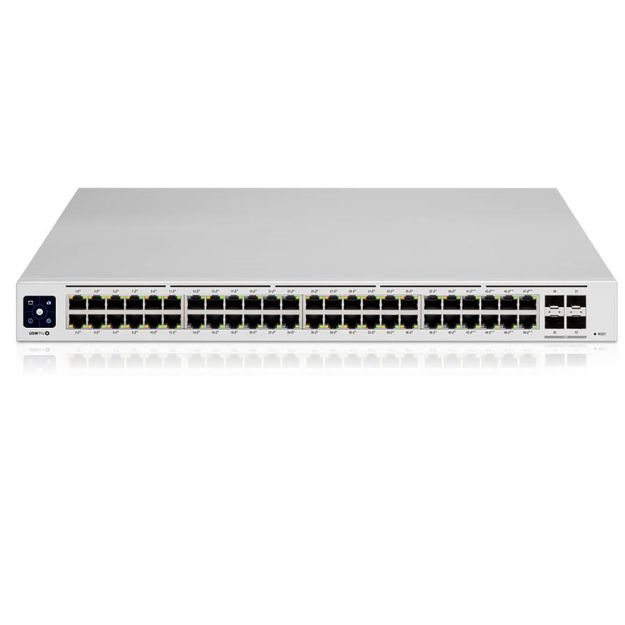 Picture of USW-Pro-48-POE UniFi 48-Port 802.3bt PoE L3 Switch