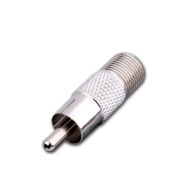 Picture of Vanco Female "F" to RCA Male Plug Adapter