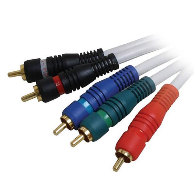 Picture of Quest 6' Component 5 RCA Plug Cable