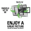 Picture of Sanus Full-Motion+ Mount For 46" - 90" flat-panel TVs up 150