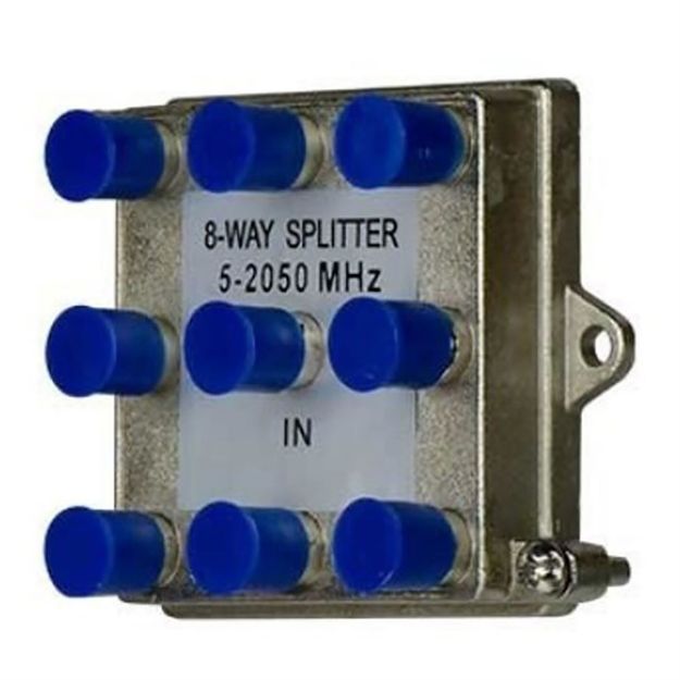 Picture of On-Q 2GHz 8 Way Vertical Coax Splitter