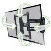 Picture of Sanus Advanced Full-Motion + SHIFT Premium TV Mount for 32”