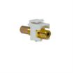 Picture of On Q Stereo Coupler Keystone Insert 3.5mm(white)