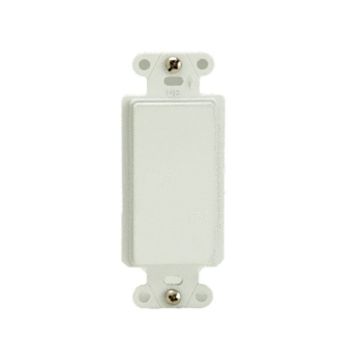 Picture of On-Q Blank Decorator Outlet Strap (white)