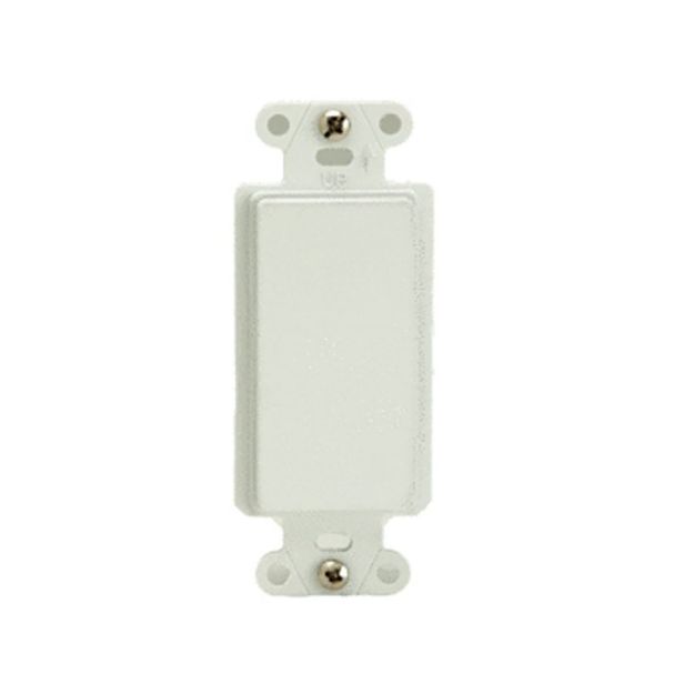 Picture of On-Q Blank Decorator Outlet Strap (white)