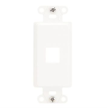 Picture of On-Q 1-Port Decorator Outlet Strap (white, 10 pk)