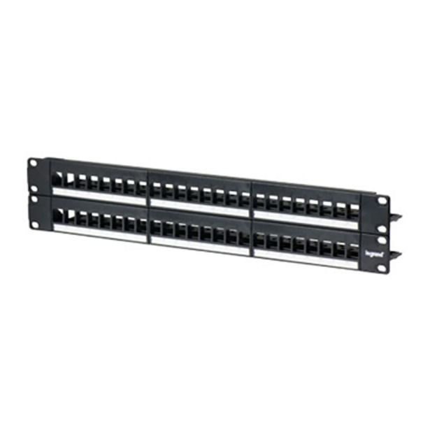 Picture of On-Q 48 Port Keystone Rack Mount Patch Panel