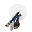 Picture of Vanco Spring Lock Cable Pass Through Round Wall Covering 10