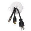 Picture of Vanco Spring Lock Cable Pass Through Round Wall Covering 10