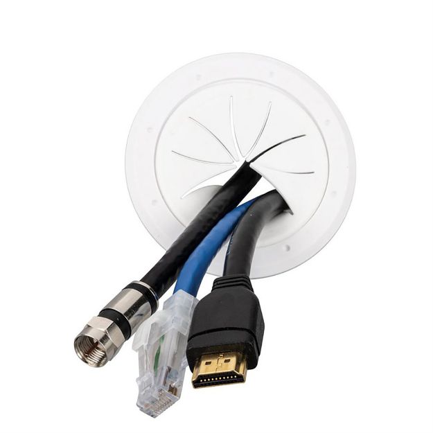 Picture of Vanco Spring Lock Cable Pass Through Round Wall Covering