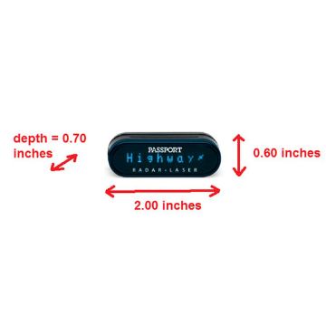 Picture of Escort P9500ci Cased Display Module (blue)