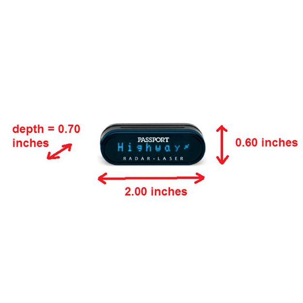 Picture of Escort P9500ci Cased Display Module (blue)