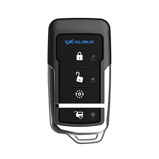 Picture of Excalibur 4 Button Remote with Extended Range Antenna and Backlit Buttons