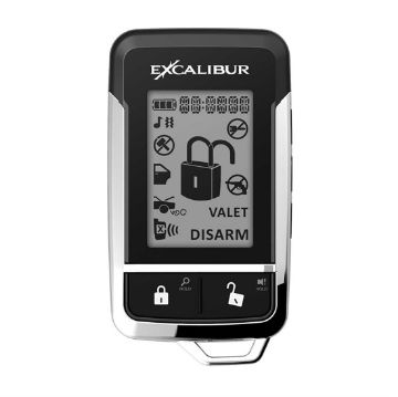 Picture of Excalibur 433MHz LCD 5-Button 2-Way Controller