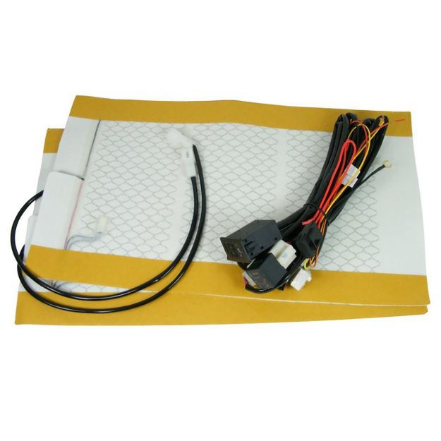 Picture of Rostra Dual Seat Heaters Carbon Fiber Universal Thumb Dial