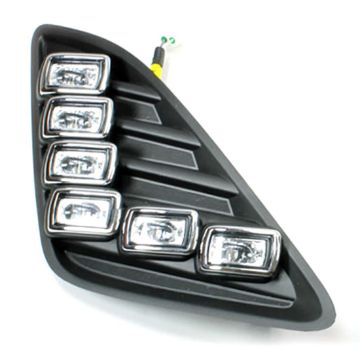 Picture of Rostra 5-LED Toyota Camry LE Daytime Running Lights (black)