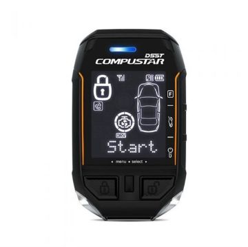 Picture of Compustar 5 Button 2-Way LCD 3 Mile Replacement Remote