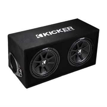 Picture of KICKER DC122 Dual 12” Loaded Enclosure w/ Comp 2-ohm 300W Su